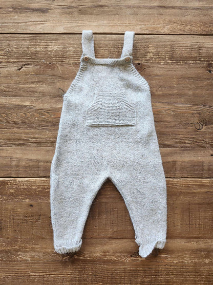 Zara baby knit overalls, 3-6M, Kids 6 Month (3-6M)