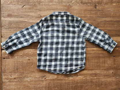 Zara check shirt, 12-18M, Kids 18 Month (12-18M)