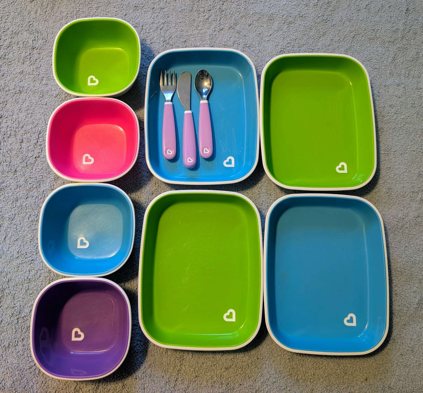 Munchkin Plate, Bowl and Utensil Set