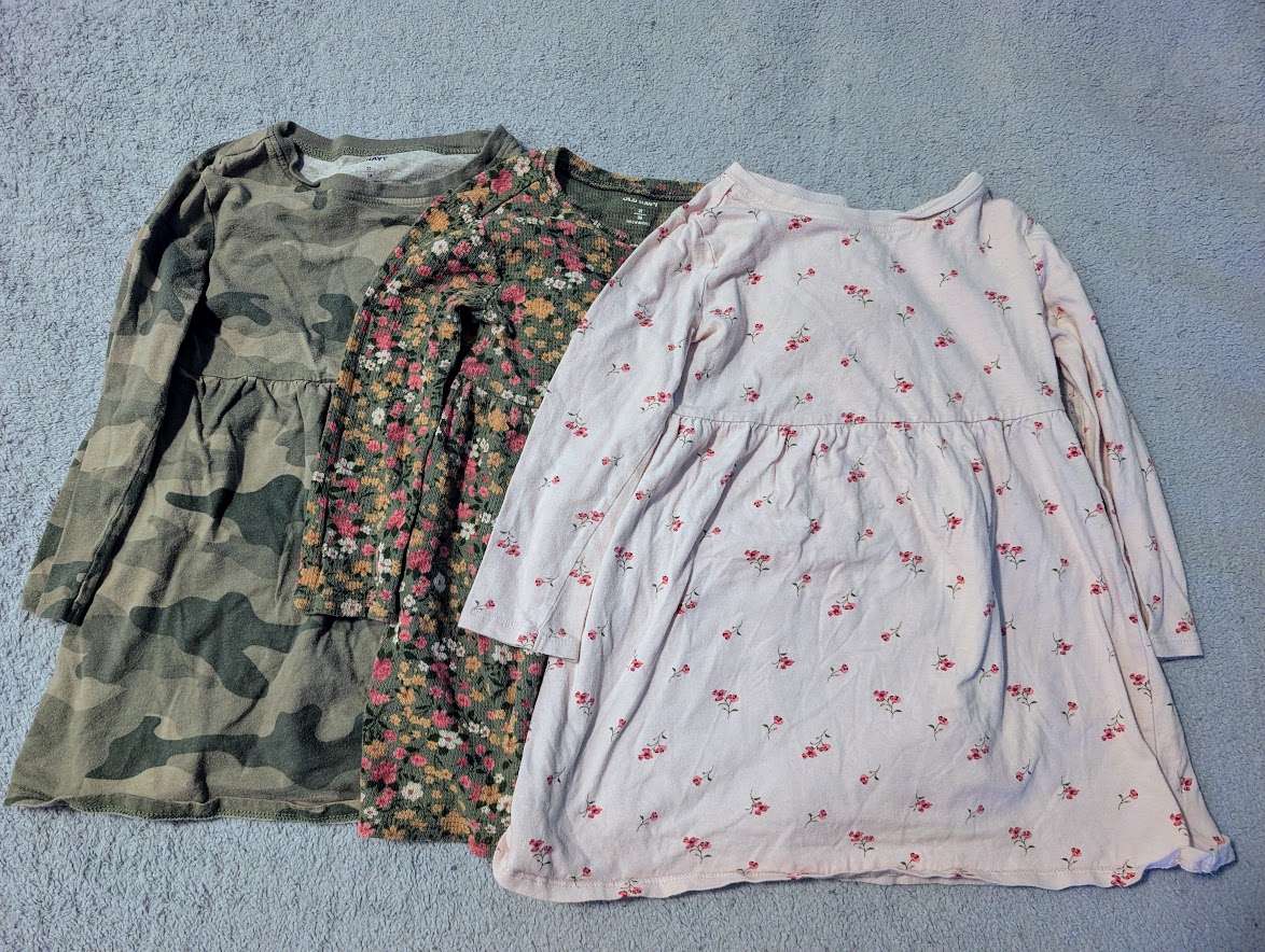 Old Navy Girls 3T Dresses 3pcs, Kids 3T