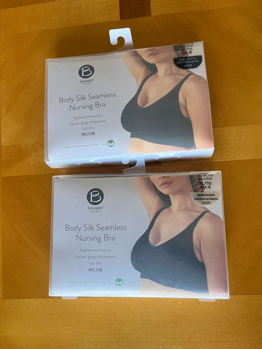 Bravado Body Silk Nursing Bras XL - New in box, Maternity XL (16-18)