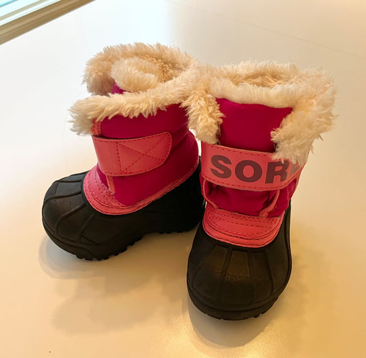 Sorel Toddler Snow Commander Boots Size 4, Shoes 4 (Baby: 0-12 mth)