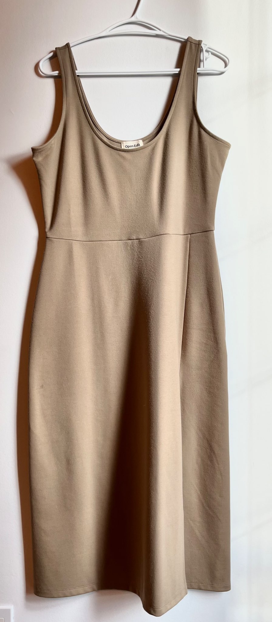 Open Edit Dress for maternity - Beige size L, Maternity L (12-14)