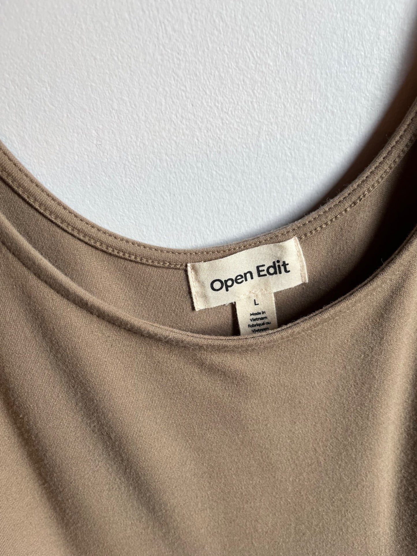 Open Edit Dress for maternity - Beige size L, Maternity L (12-14)