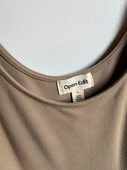 Open Edit Dress for maternity - Beige size L, Maternity L (12-14)