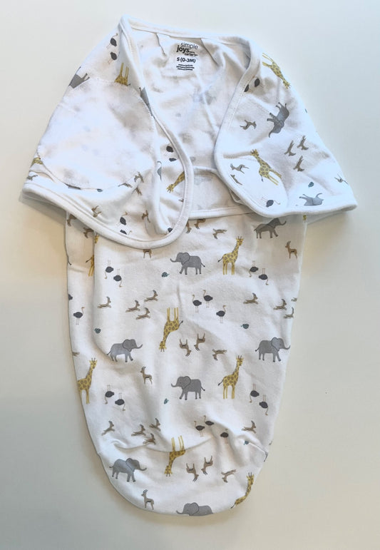 Simple Joys by Carters Swaddle with Velcro (0-3 months), 0-3 Months (Newborn)