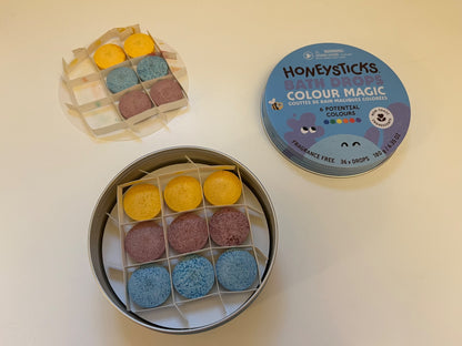 Honey Sticks Bath Drops Colour Magic