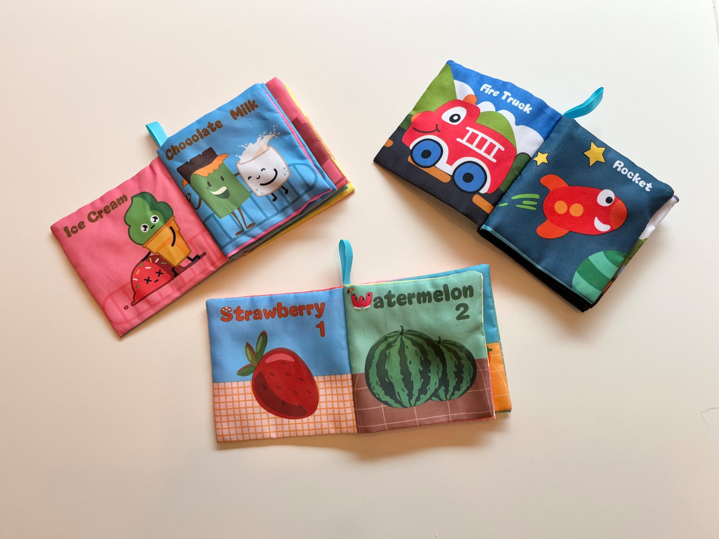 3 Soft Baby Books