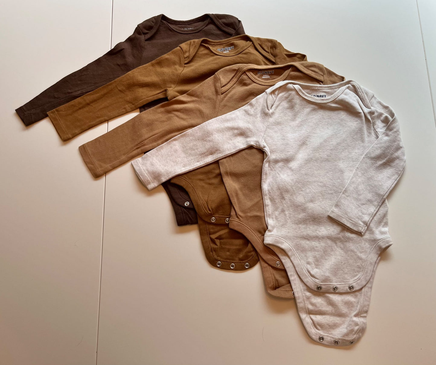 Old Navy long sleeve onesies , Kids 24 Month (18-24M)