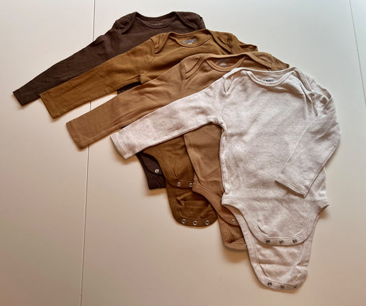 Old Navy long sleeve onesies , Kids 24 Month (18-24M)