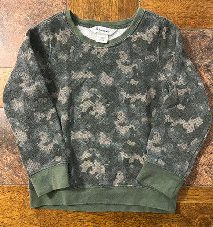 Ripzone digi camo sweater, Kids 2T