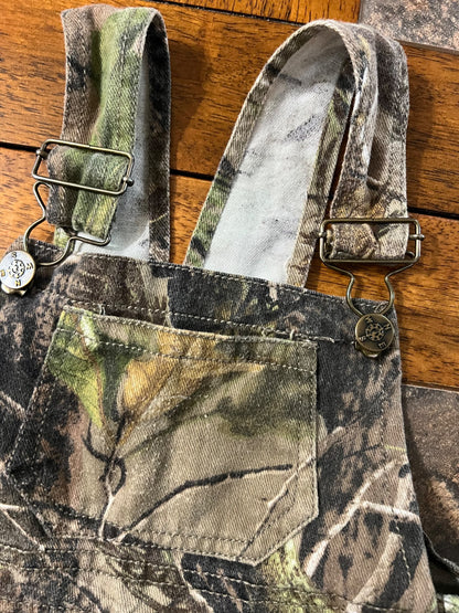 Creative Kid Real Tree camo print overalls, Kids 2T