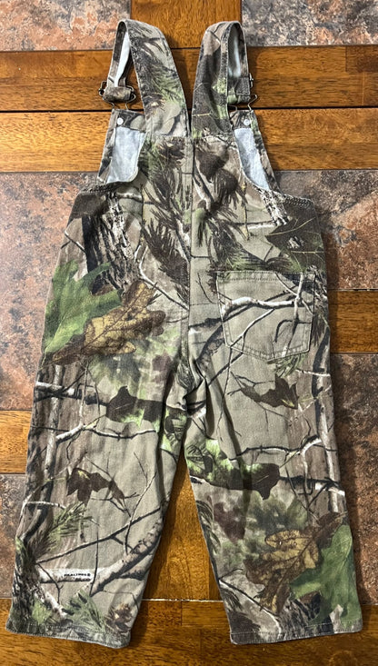 Creative Kid Real Tree camo print overalls, Kids 2T