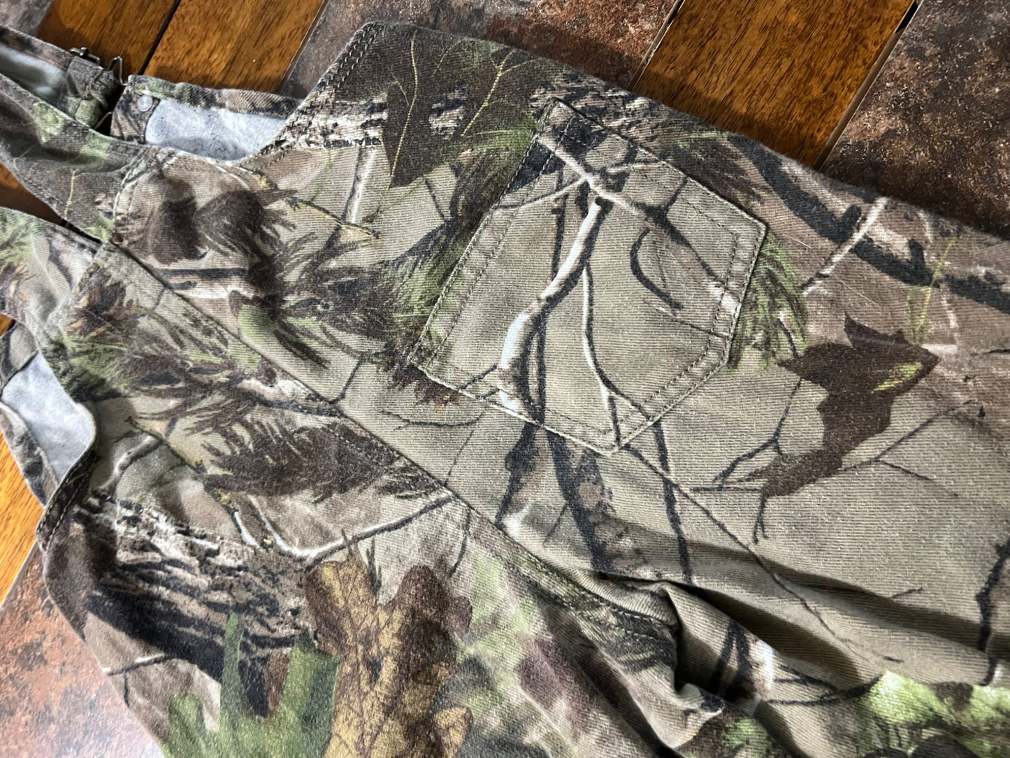 Creative Kid Real Tree camo print overalls, Kids 2T