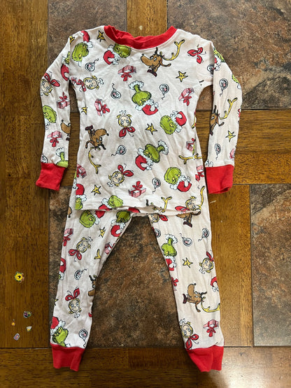 Bundle: 6 Christmas PJ sets, Kids 2T