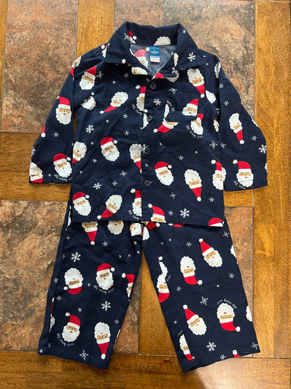 Bundle: 6 Christmas PJ sets, Kids 2T