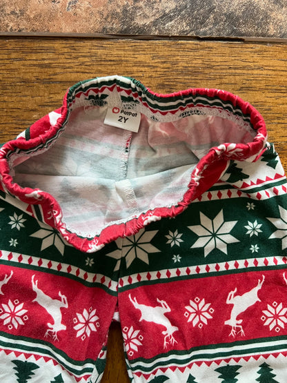 Bundle: 6 Christmas PJ sets, Kids 2T
