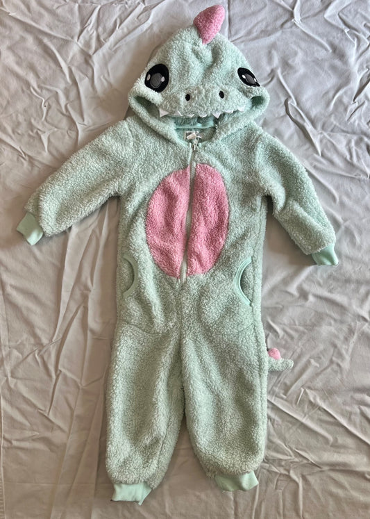 Dragon Halloween fleece onesie, Kids 2T