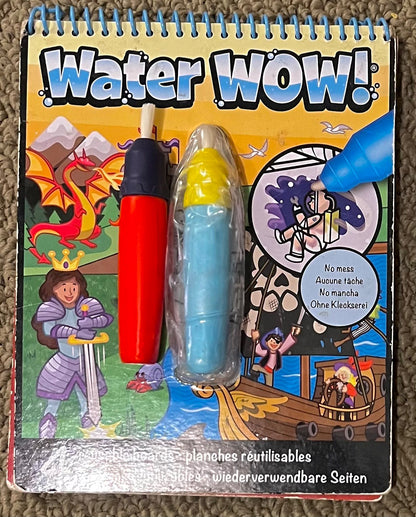 Water Wow book with extra pen
