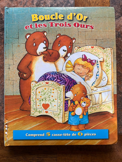 Puzzle Book - Boucle d’or (French Goldilocks)
