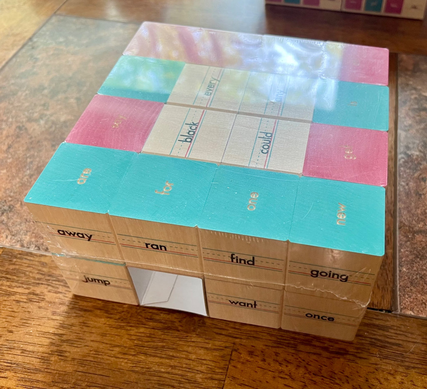 Uncle Goose sight words wood stacking blocks - retails $68