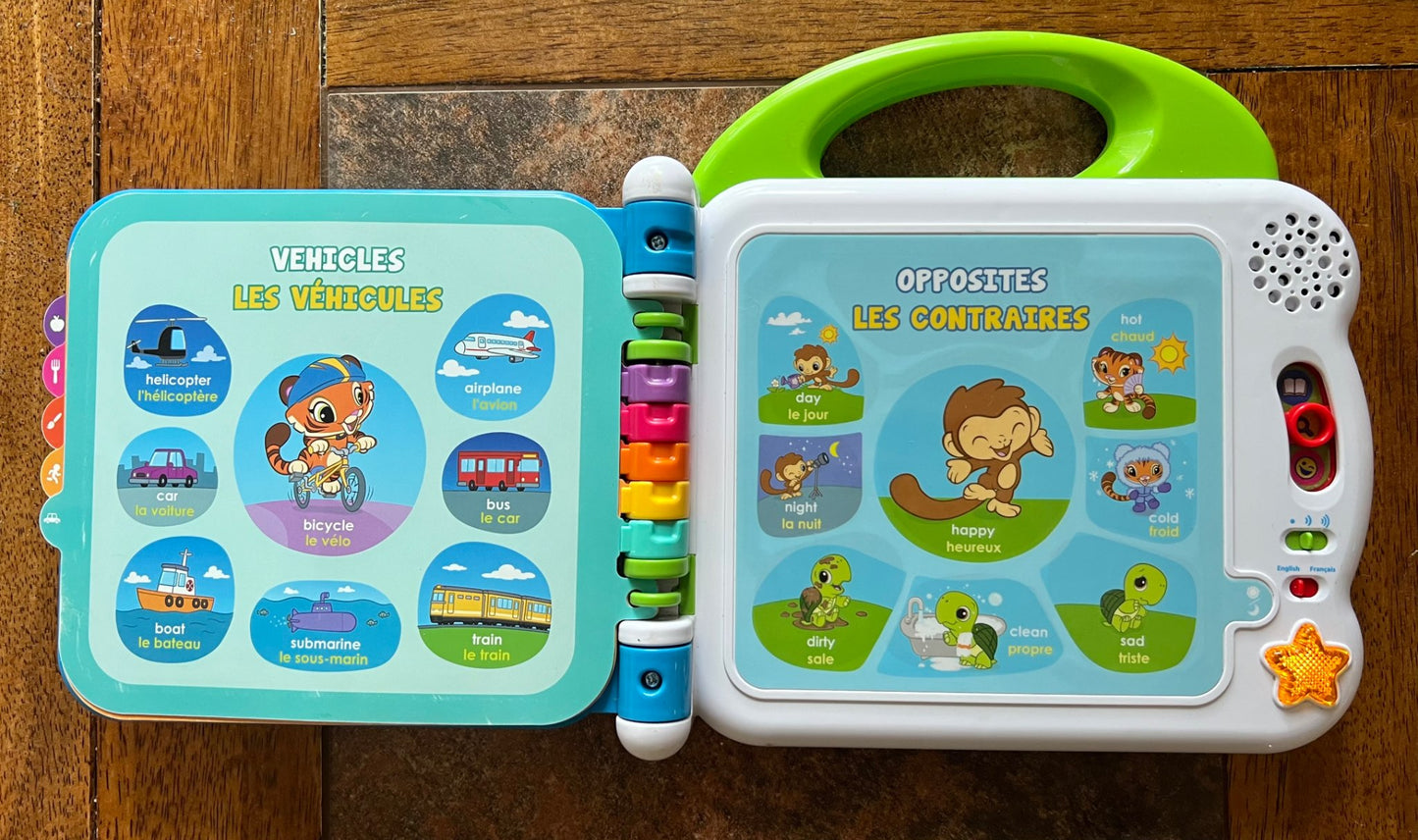 Leap Frog Learning Friends 100 Words bilingual book