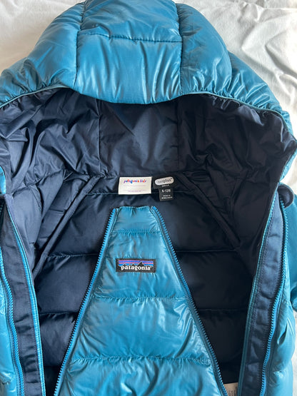 Patagonia Infant Hi-Loft Down Sweater Bunting Like New - Retail $209, Kids 12 Month (9-12M)