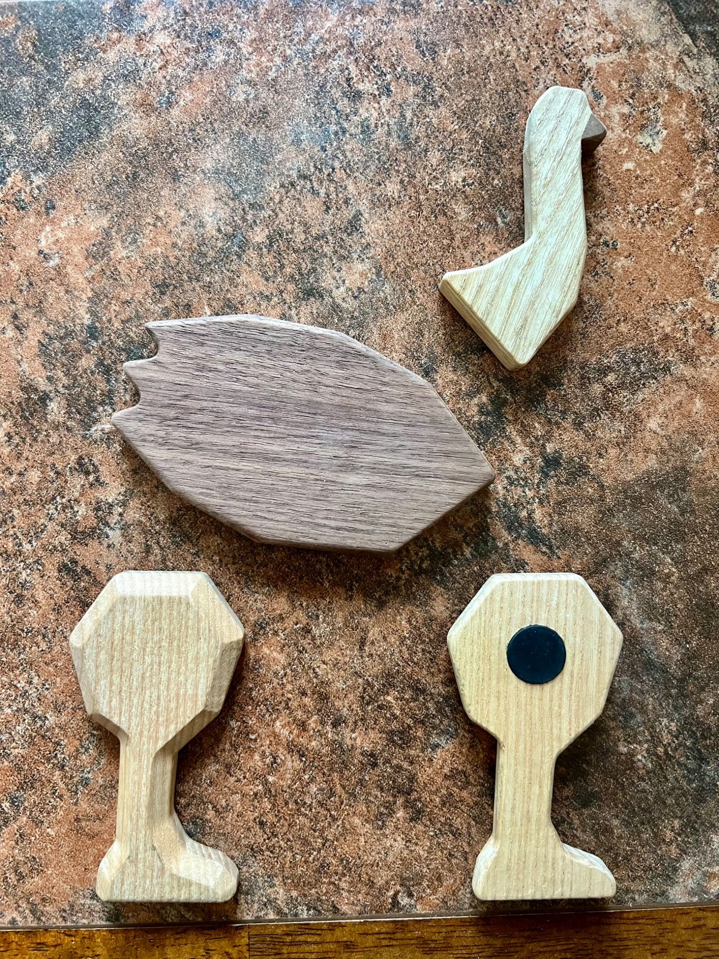 Bundle 3 wooden puzzles