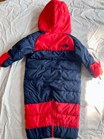North Face Lil Snuggler Infant Down Bunting - Retail $179, Kids 12 Month (9-12M)