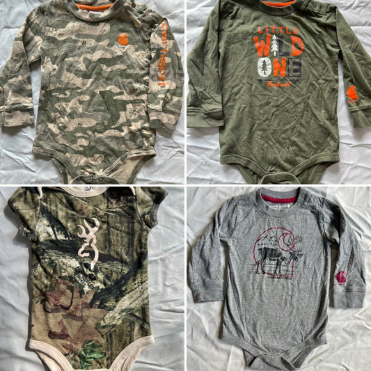 Bundle Carhartt bodysuits, Kids 24 Month (18-24M)
