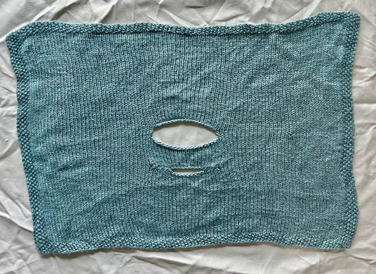 Silk/cashmere car seat blanket