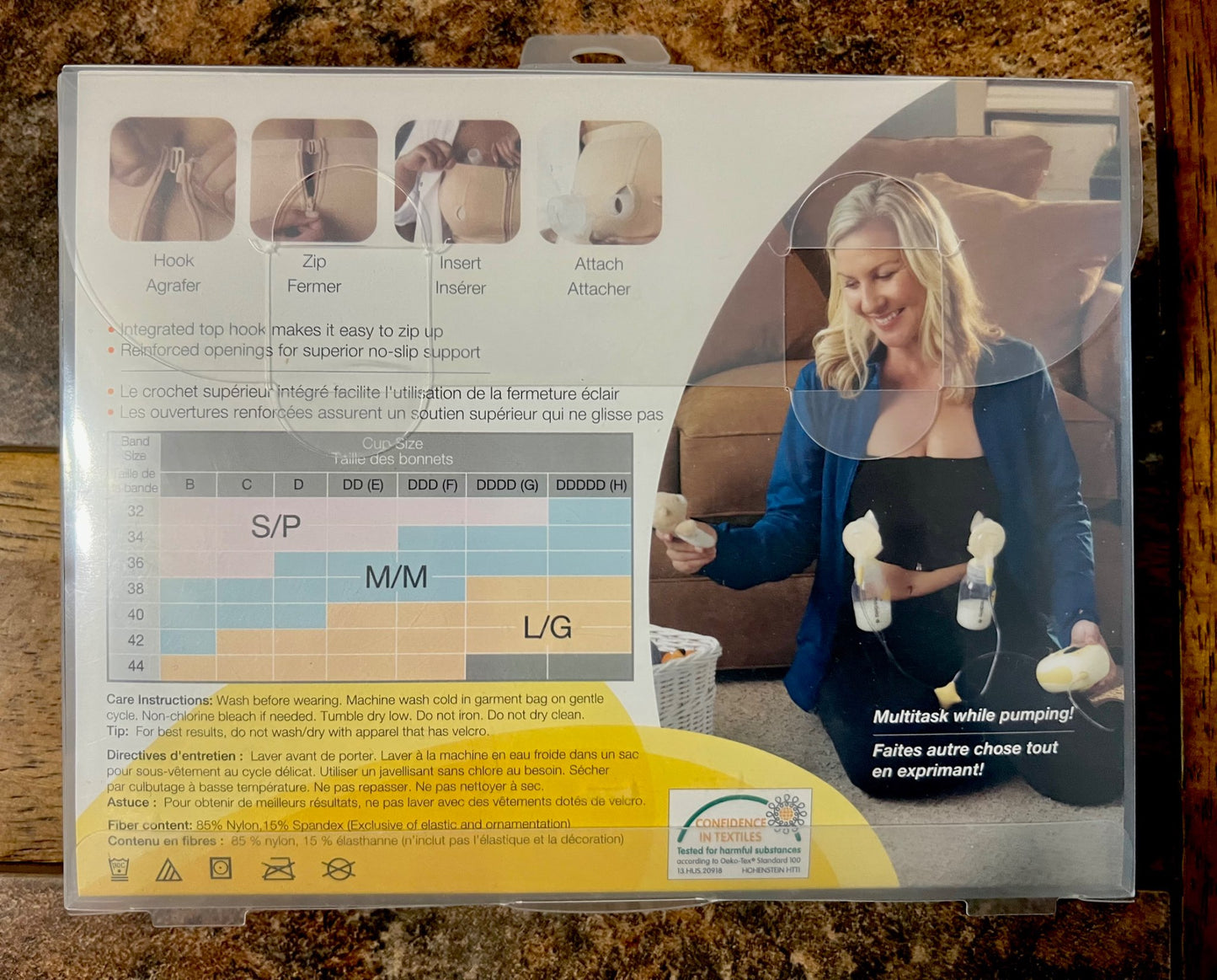 Medela Easy Expression Bustier small, Maternity S (4-6)