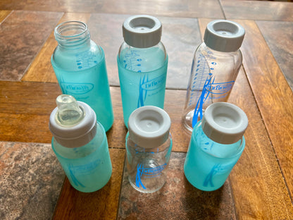 Dr Brown’s glass bottle and cleaning set