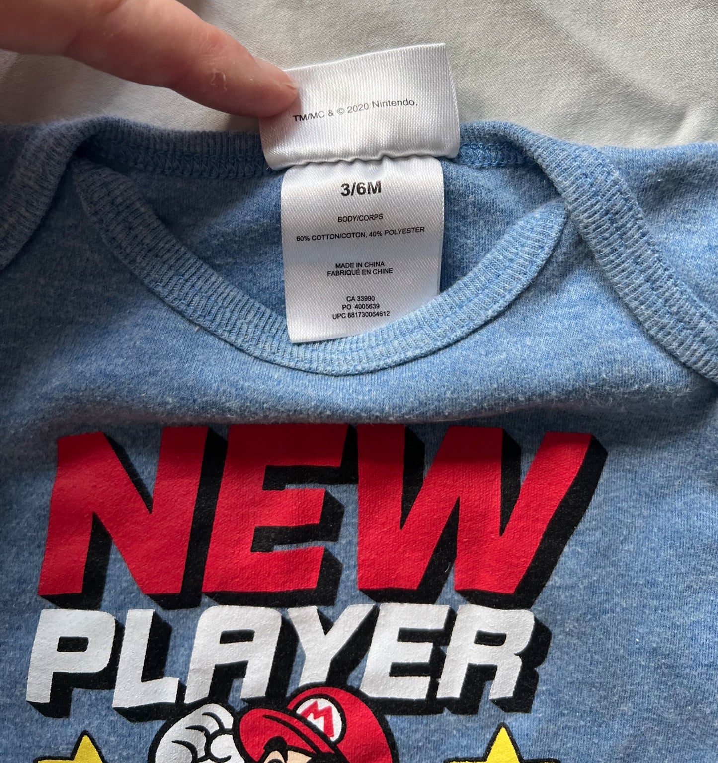 Bundle of Mario tops, Kids 12 Month (9-12M)