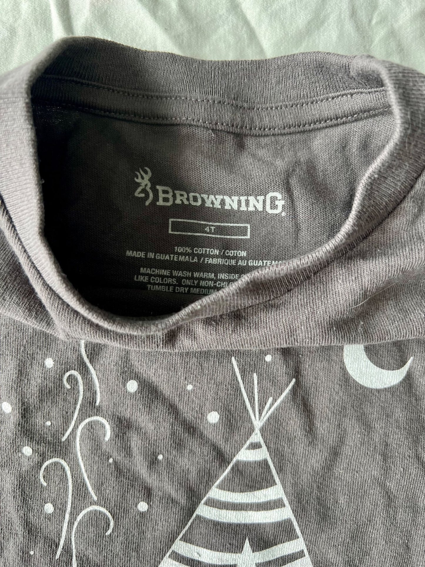 NWT Browning camping shirt 4T, Kids 4/4T