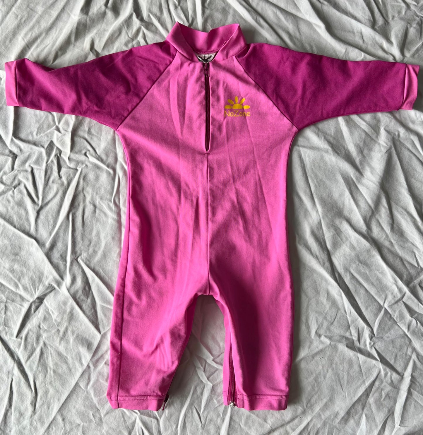 NoZone full body swimsuit 6-12m. Retails for $50, Kids 12 Month (9-12M)
