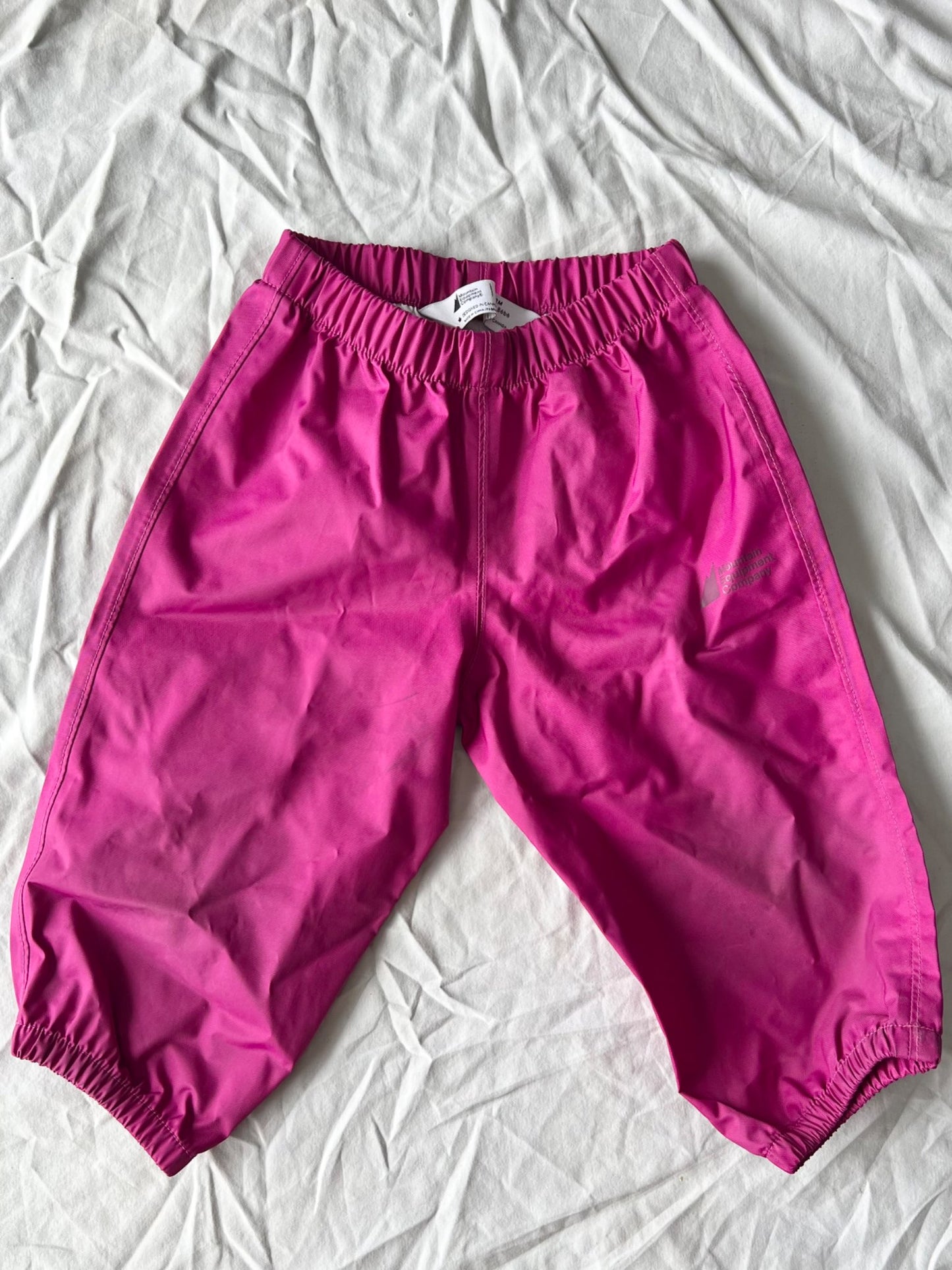 MEC rain pants 12m. Retails $35, Kids 12 Month (9-12M)