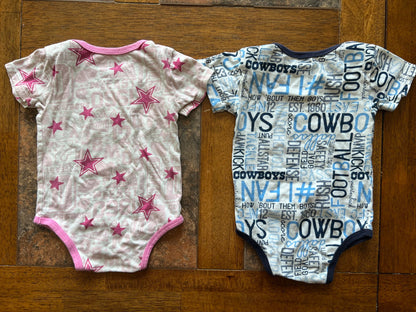 Dallas Cowboys bundle 12-24m, Kids 18 Month (12-18M)
