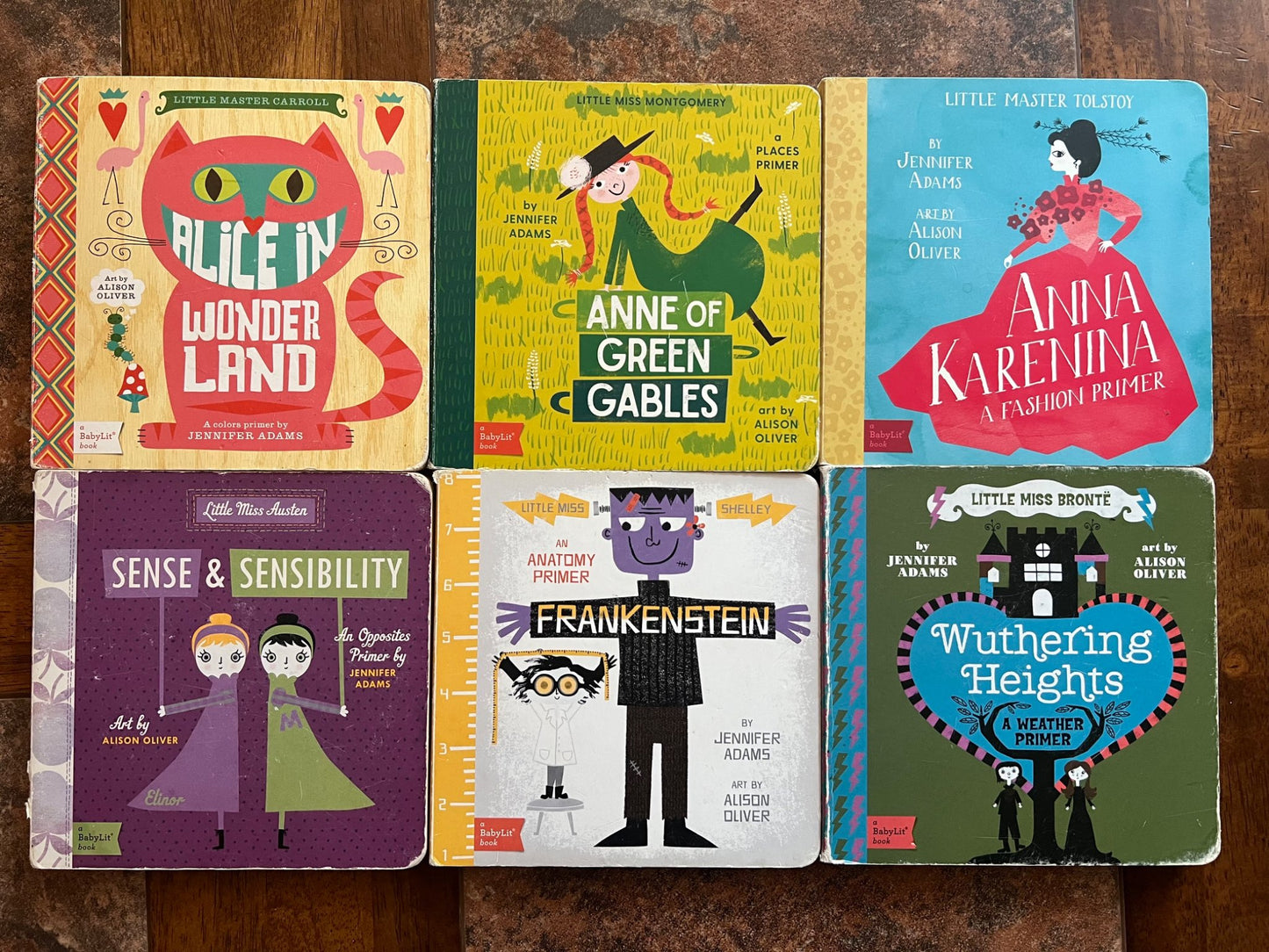 BabyLit book bundle: 6 board books primers