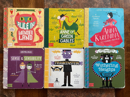 BabyLit book bundle: 6 board books primers