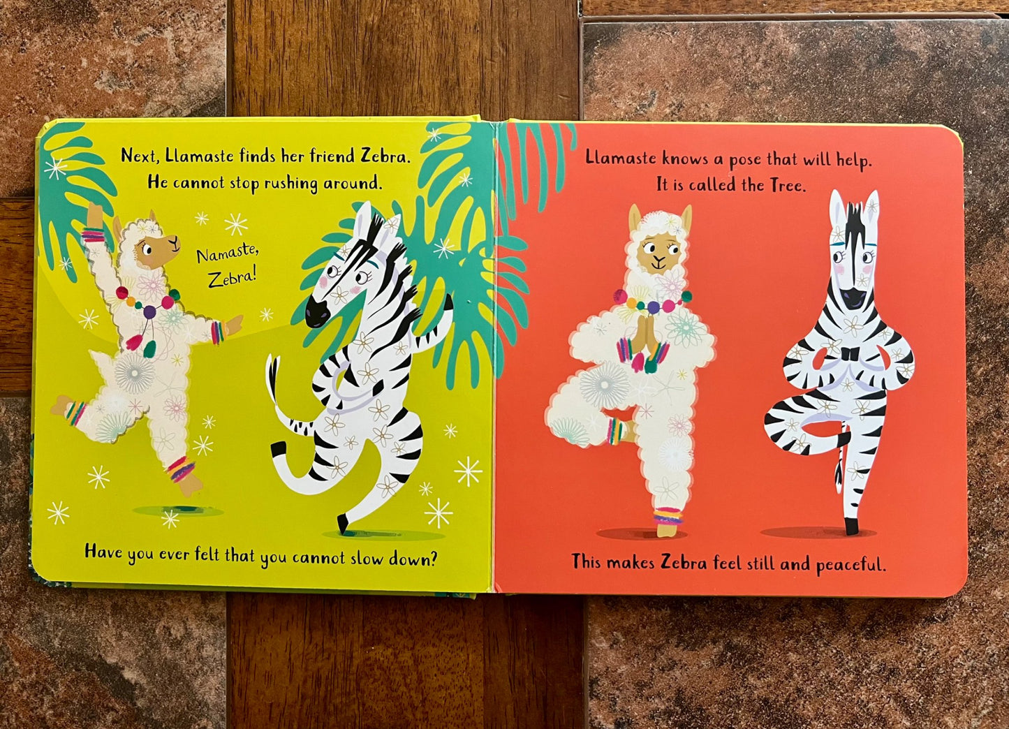 Llamaste and Friends yoga book