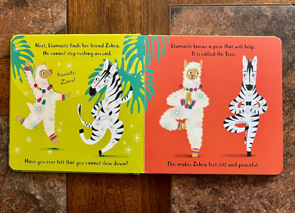 Llamaste and Friends yoga book