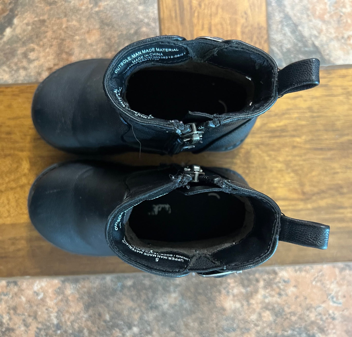 Cat and Jack dress boots infant 5, Shoes 5 (Walkers:12-24 mth)