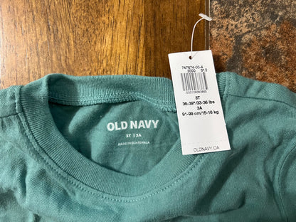NWT 3 top bundle - Portage & Main, Old Navy, George, Kids 3T