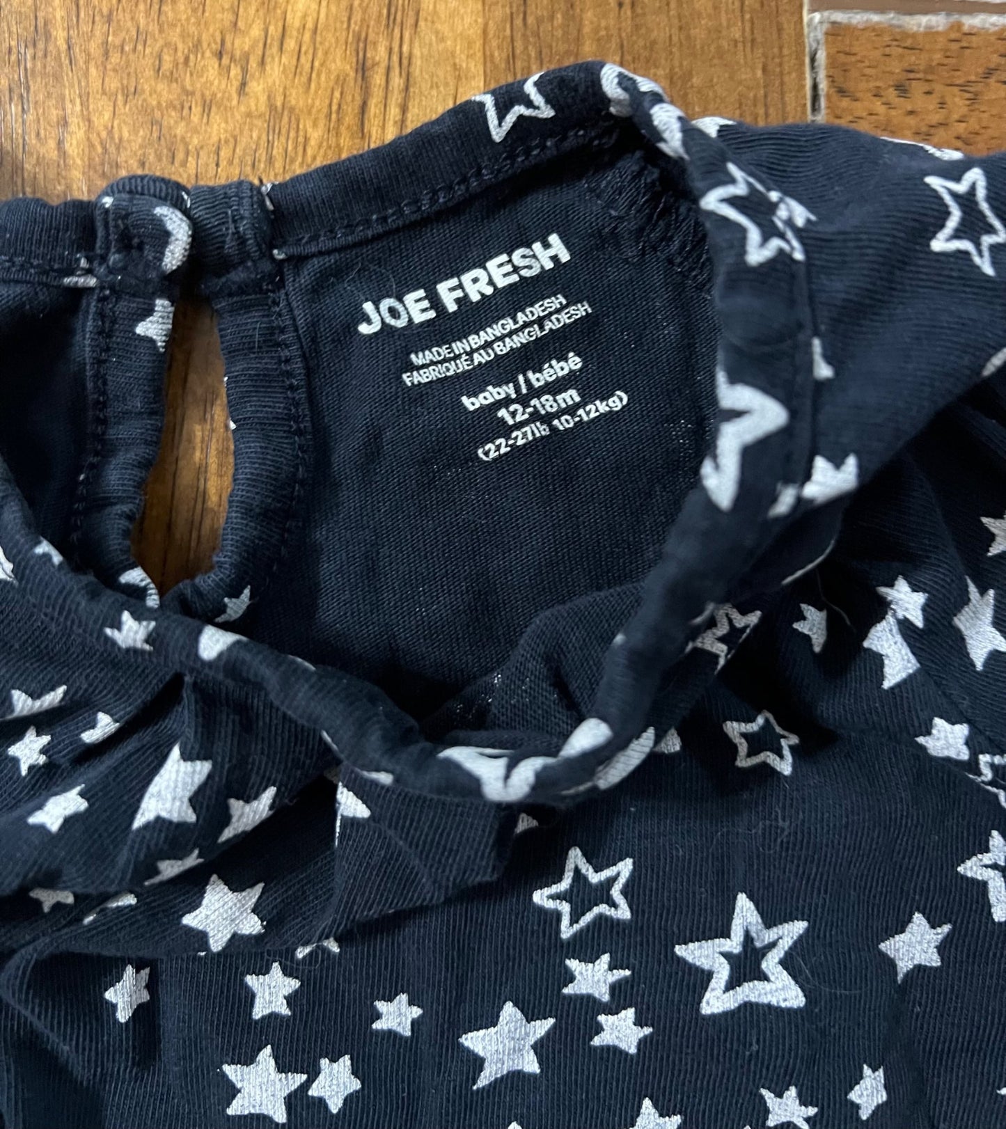 Joe Fresh navy and stars tunic, Kids 18 Month (12-18M)