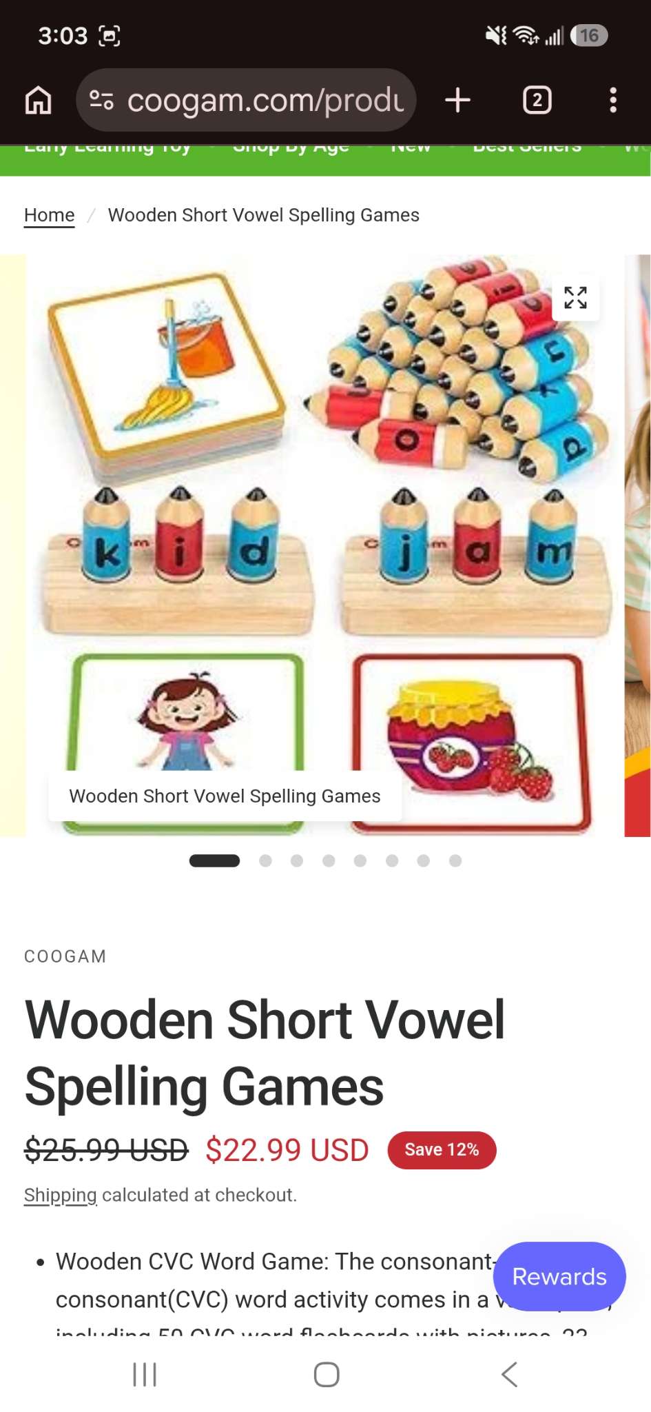 Cvc word game