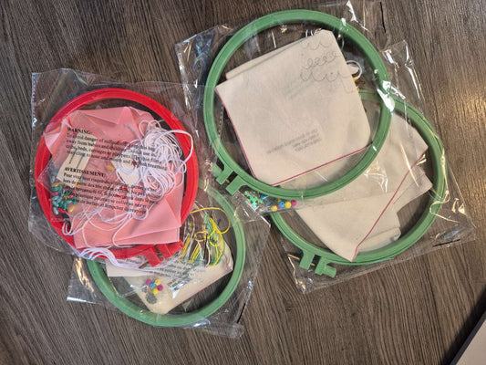 4 michaels christmas cross stitch kits
