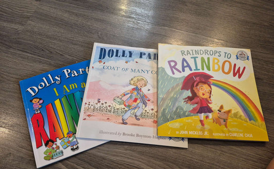 dolly parton rainbow book bundle