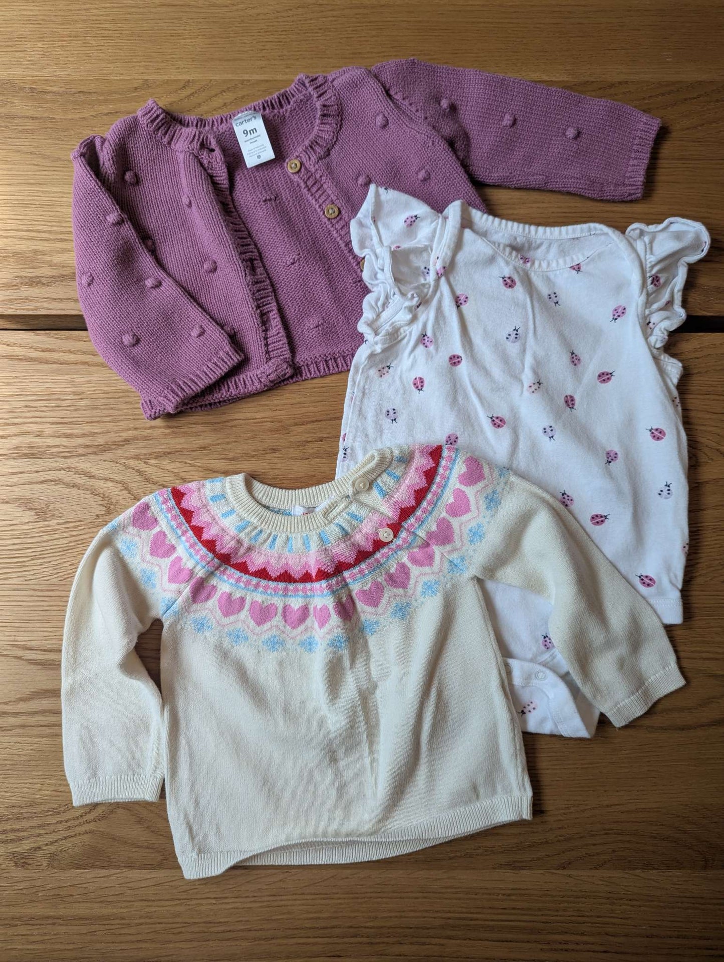 Sweater and Shirt Set, Kids 12 Month (9-12M)