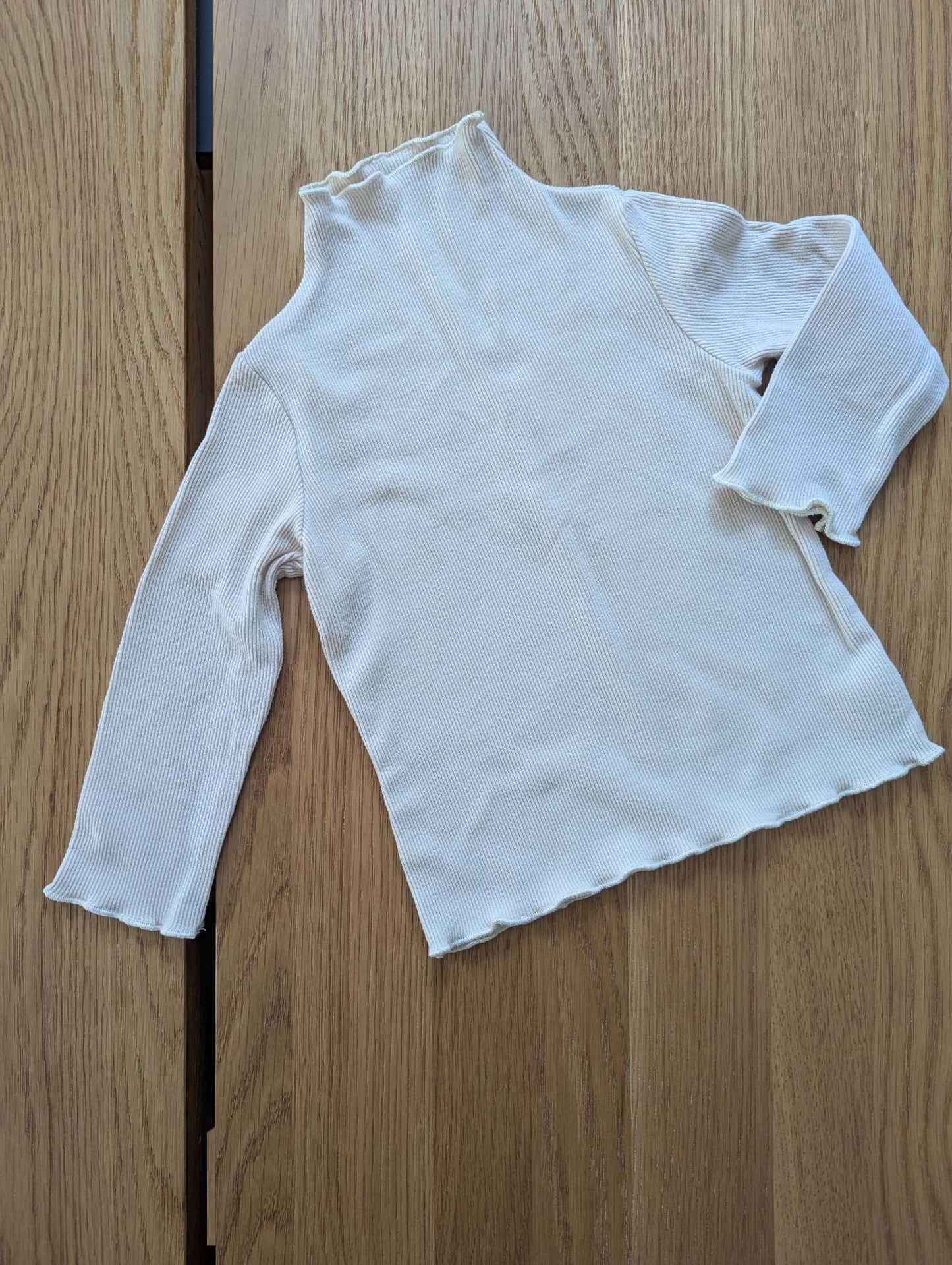 Ribbed Mock Neck Shirt, Kids 18 Month (12-18M)